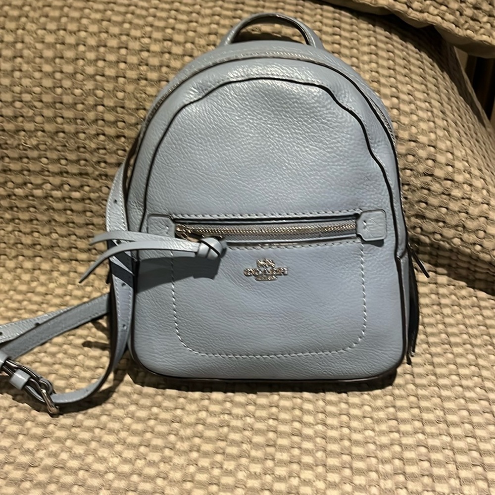 Coach NWOT. Mini backpack/crossbody bag. Can be worn either way
